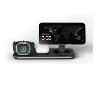 SATECHI Qi2 Trio Wireless Charging Pad, 3 in 1 Wireless Charging Station, Qi2 15