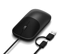 SATECHI Ratón con Cable Slim LX, Negro Espacial