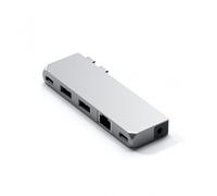 Satechi ST-UCPHMI Hub Adaptador USB-C Multipuertos Plata