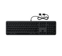 SATECHI Teclado con Cable Slim LX3, QWERTY Americano, Tamaño Completo con Keypad Numérico, USB-C, para Mac, Windows y Android (Negro Espacial)