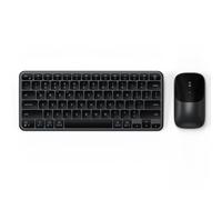 SATECHI Teclado y Ratón Inalámbrico Slim CEX1, QWERTY US, Negro Espacial