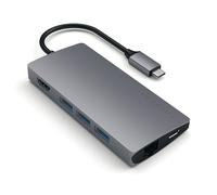 Satechi Type-C Multi-Port Hub 4K Ethernet V2 gris espacial