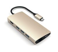 Satechi Type-C Multi-Port Hub 4K Ethernet V2 oro