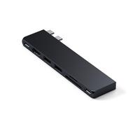 Satechi USB-C Hub Multiport Adapter Pro Slim, 7 in 1 Dongle - For MacBook Pro/Ai