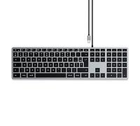 SATECHI Wired Keyboard Slim W3 USB-C AZERTY