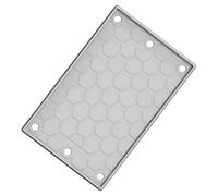 Satellite Dish Pad - Silicone Material 23cm Size, Antenna Mount Mat, Anti-Slip Silicone Pad | Scratch-Resistant Dish Stand Holder For Roof, Wall, Patio, Driveway, RV, Camping, Outdoor Use