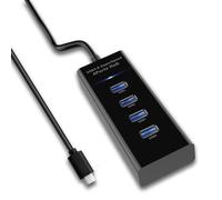 SatelliteSale USB tipo C a 4X USB 3.0 tipo A hembra puertos SuperSpeed 5Gbps Adaptador