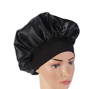 satén Dormir Gorro de noche Gorro Sombrero pelo largo capó pelo capó sombrero para mujeres niña - (56 - 58 cm)