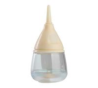 Saterkali El chupete está hecho de polipropileno de grado alimenticio, material de silicona, sin ningún olor extraño. Con un diseño de cubierta desmontable, toda la botella es resistente a 100 grados Celsius y puede ser Ster