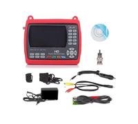 Satfinder Dvb S2 DVB-S2 Digital Satellite Finder Meter MPEG-2/MPEG-4 WS 6916 Full HD H.264 con Batería Lion, Rastreador de satélites