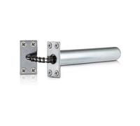 Satin Chrome Concealed Door Closer for Interior Doors, Soft Close, Soft Close, Automatic Internal Door Closer