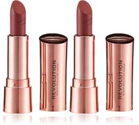 Satin Kiss Lipstick Rosa 3,50 Gr (Paquete de 2)