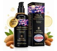 Satin Naturel Aceite de Almendras Dulces Bio Prensado en Frío 200 ml