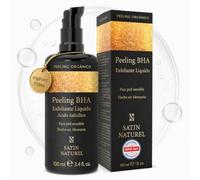 Satin Naturel Bio Salicylsäure (BHA) Liquid Peeling 100 ml | Liquid Peeling mit Bio Aloe Vera, Veganes Exfoliant für sanfte Reinigung & Gesichtspflege, Für die Hautpflege Routine