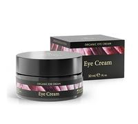 Satin Naturel Crema Contorno de Ojos Antiarrugas - Mujer y Hombre ORGÁNICO - Bolsas y Ojeras 30ml - Antiojeras, Antiarrugas y Hidratación - Acido Hialuronico - Crema Hidratante Facial Mujer