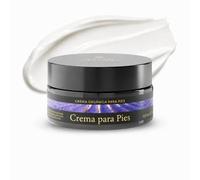 Crema Pies Secos y Agrietados ORGÁNICA de Manteca de Karite 100ml - Crema Reparadora para Pies Secos, Talones Agrietados - Masaje y Pedicura contra Grietas y Callos con Aloe Vera Puro - Satin Naturel