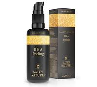 Acido Salicilico y Aloe Vera 100ml, BHA Exfoliante Facial - Contra Puntos Negros, Desobstruye Poros, Imperfecciones y Manchas de Acne - Hidrata y Nutre Cara y Contorno de Ojos - Satin Naturel