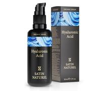 Satin Naturel Sérum de Ácido Hialurónico Alta Eficacia 50 ml - Sérum Facial Bio con Ácido Hialurónico - Sérum Hidratante Antiedad - Vegano - Hidratación 24 h - Cuidado Facial para Mujeres y Hombres