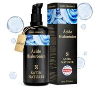Satin Naturel Sérum de Ácido Hialurónico Alta Eficacia 100 ml - Sérum Facial Bio con Ácido Hialurónico - Sérum Hidratante Antiedad - Vegano - Hidratación 24 h - Cuidado Facial para Mujeres y Hombres