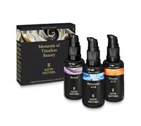 Regalo para Mujer de Belleza - Regalos Originales para Mujeres - Serum Vitamina C + Retinol puro para la Cara + Serum Acido Hialuronico - 3x30ml, Regalos Mujer - Satin Naturel