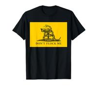 Sátira de privacidad política de Serpiente de la Libertad Don't Flock Me Camiseta gráfica económica