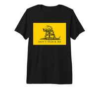Sátira de privacidad política de Serpiente de la Libertad Don't Flock Me Camiseta Premium