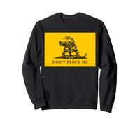 Sátira de privacidad política de Serpiente de la Libertad Don't Flock Me Sudadera