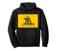 Sátira de privacidad política de Serpiente de la Libertad Don't Flock Me Sudadera con Capucha