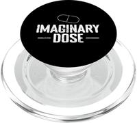 Sátira Divertida de píldoras imaginarias PopSockets PopGrip para MagSafe