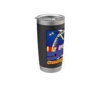 Sátira política de los payasos regalo de la Casa Blanca Vaso térmico de acero inoxidable de doble pared