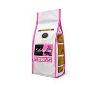Satisfaction Regular Maxi 15kg - Pienso para Perros Adultos de Razas Grandes o Gigantes (pesan +25kg) - Elaborada con un 20% de Pollo Fresco y arroz. Croquetas adaptadas a Sus mandíbulas.