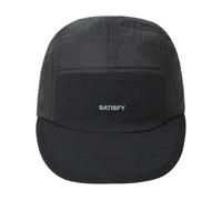 Satisfy - Ropa para trail running - Rippy Trail Cap Black - Negro Negro one size
