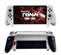 Satisfye - ZenGrip Ronin White Grip, un agarre de interruptor acoplable compatible con Nintendo Switch - Agarre cómodo y ergonómico, Joy Con y control de interruptor. Accesorios de interruptor #1