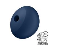 Satisfyer - air power 4 estimulador & vibrador 12 vibraciones azul