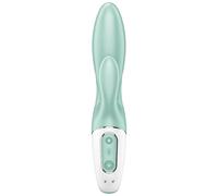 Satisfyer Air Pump Bunny 5 Verde - Vibrador Inflable Con Diseño Ergonómico Y Control App