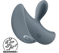 Satisfyer Booty Absolute Beginners 2 Negro - Plug Anal Vibrador Ideal Para Iniciarse En La Autoexploración