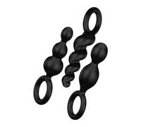 Satisfyer Booty Call Plug Anal | Silicona Médica Suave | Diseño Ergonómico y Seguro | 3 Sensuales Formas | 13,5-14 cm