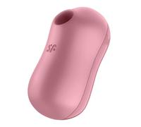 Satisfyer 'Cotton Candy', 8,5 cm, succionador de clítoris, ondas de presión y vibración, diseño alegre, color:rosado