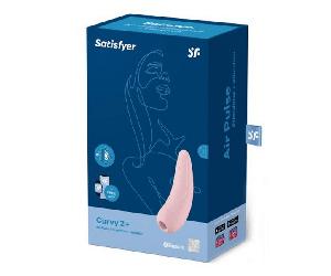 Satisfyer Curvy 2+Estimulador Clítoris Rosa