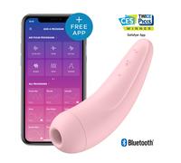 Satisfyer Curvy 2 Rosa - Vibrador Recargable Con Diseño Ergonómico Para Estimulación Placentera - ROSA