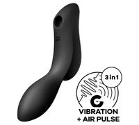 Satisfyer Curvy Trinity 2 Estimulador Negro