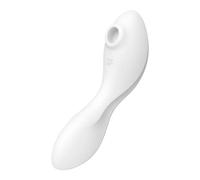 Succionador de Clitoris Curvy Trinity 5+. Satisfyer - Blanco