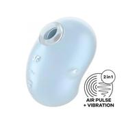 Satisfyer Cutie Ghost Vibrador Lay-On Azul Claro