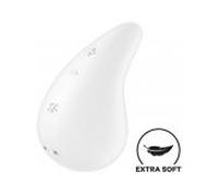 SATISFYER - DEW DROP VIBRADOR LAY-ON BLANCO
