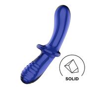 Dildo Cristal Double Azul