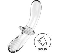 Satisfyer Double Crystal Dildo Hot & Cold Light Blue 1ud