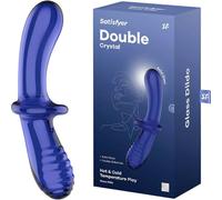 Dildo Cristal Double Azul