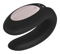 Satisfyer Double Joy App Oro & Negro 1 ud