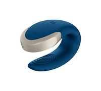 Satisfyer – Vibrador para parejas – Double Love Luxury – App y mando a distancia – Azul