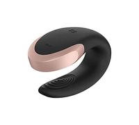 Satisfyer double love vibrador parejas luxury negro